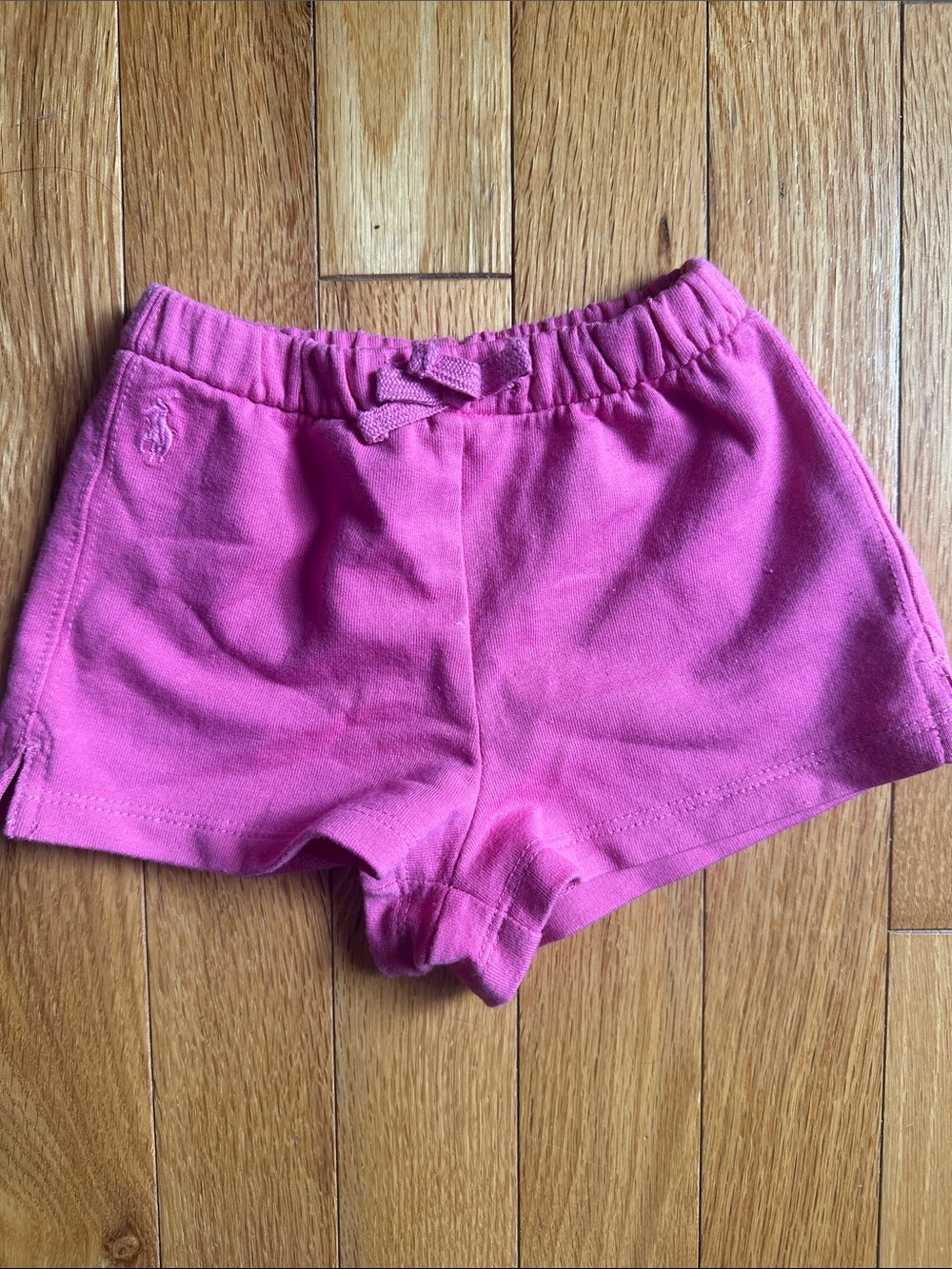 Ralph Lauren Pink baby girls Knit Shorts